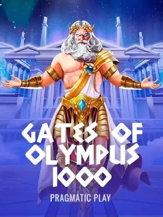 Gates of Olympus 1000 by Pragmatic Play, 1,000x boosted Zeus slot